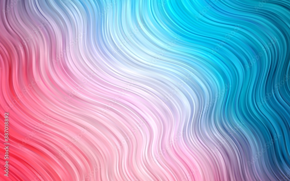 Light Blue, Red vector template with bubble shapes. Light Blue, Red vector template with bubble shapes.