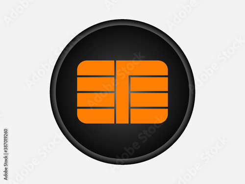 sim card isolated on white