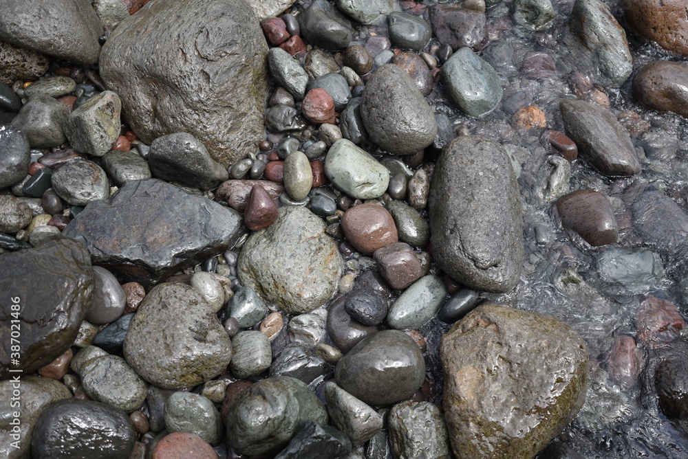small pebbles on the beach small pebbles on the beach