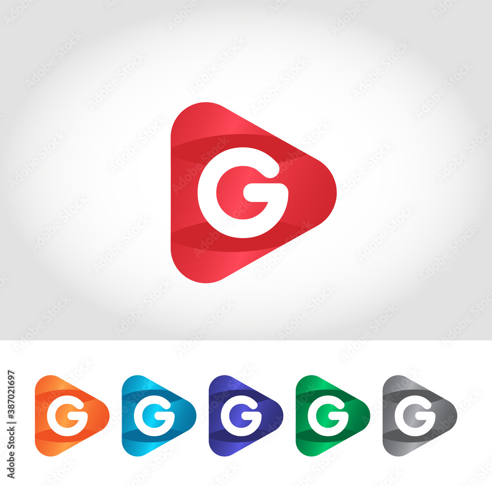 G Alphabet Play Logo Design Concept G Alphabet Play Logo Design Concept