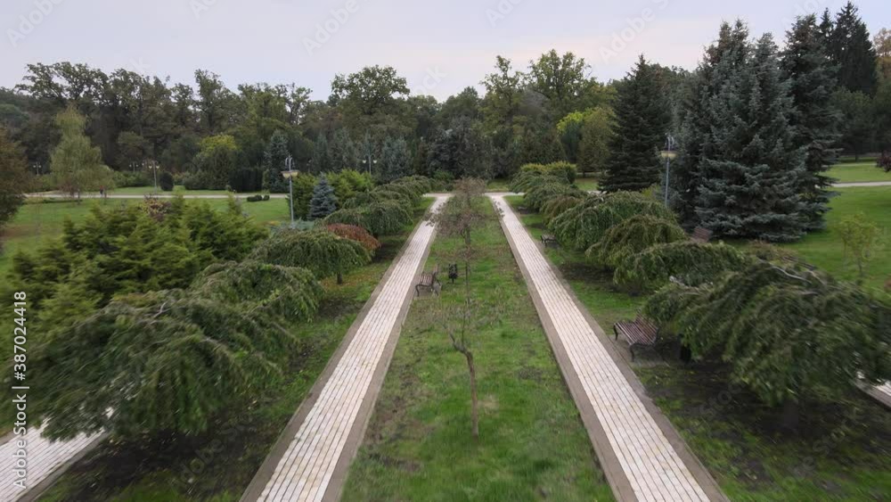 landscape park 4K Video HDR