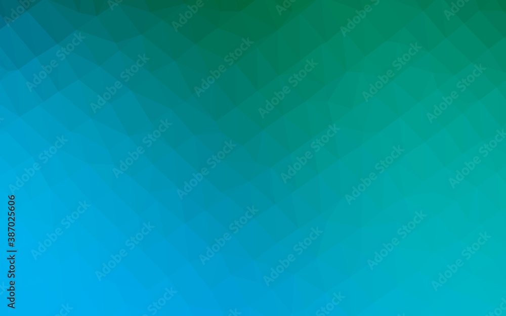 Light Blue, Green vector shining triangular background. Light Blue, Green vector shining triangular background.