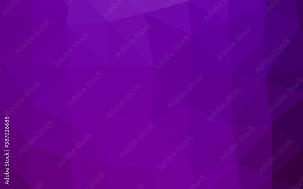 Light Purple vector polygon abstract backdrop. Light Purple vector polygon abstract backdrop.