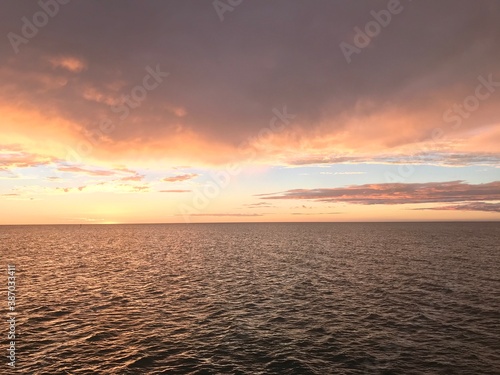 Sunset over Clearwater Beach Florida