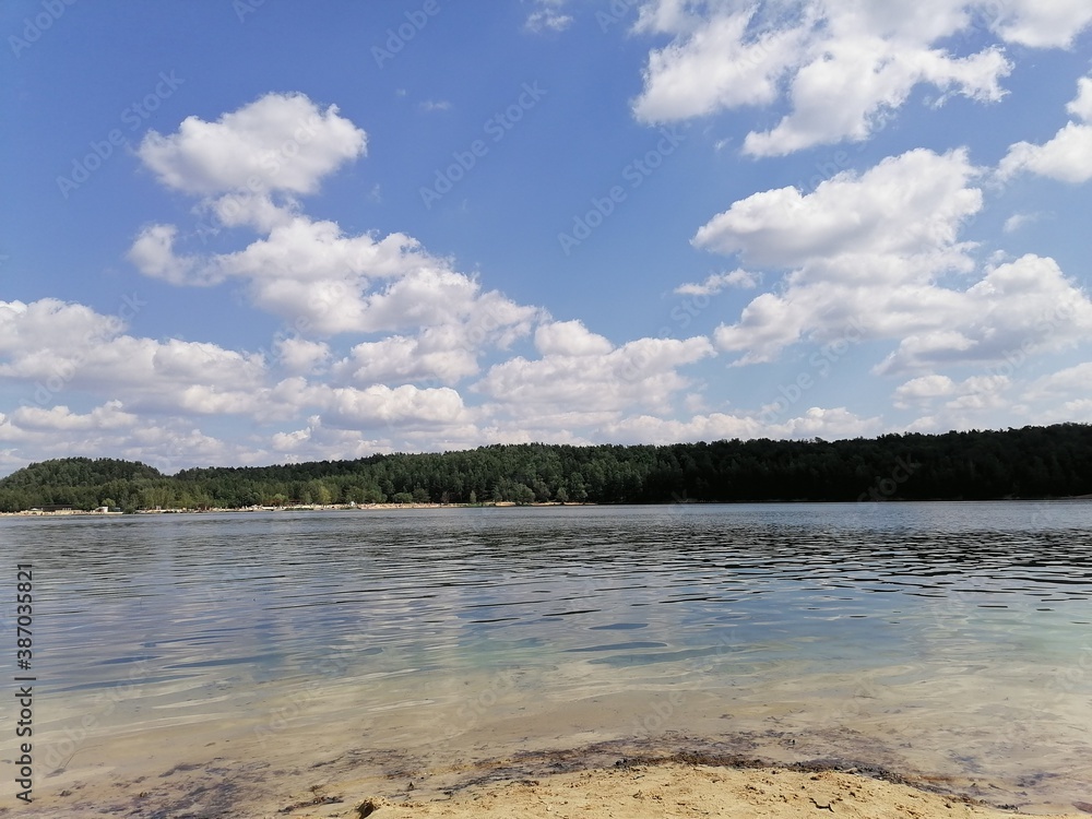 lake and sky