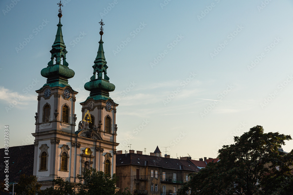 ハンガリー　ブダペストの聖アンナ教会