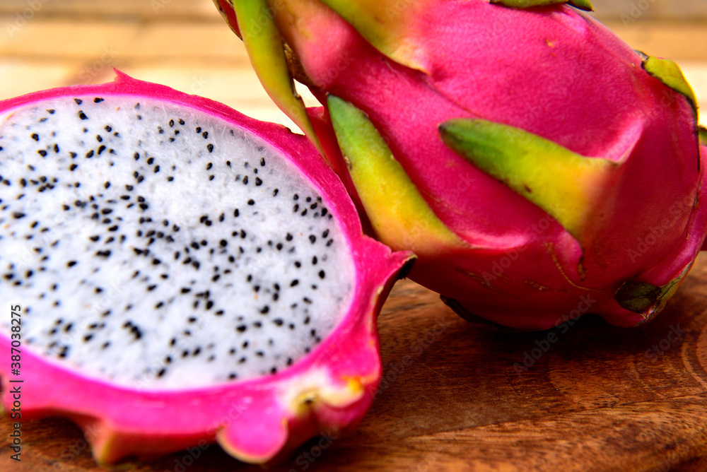 Fresh exotic organic dragon fruit Fresh exotic organic dragon fruit