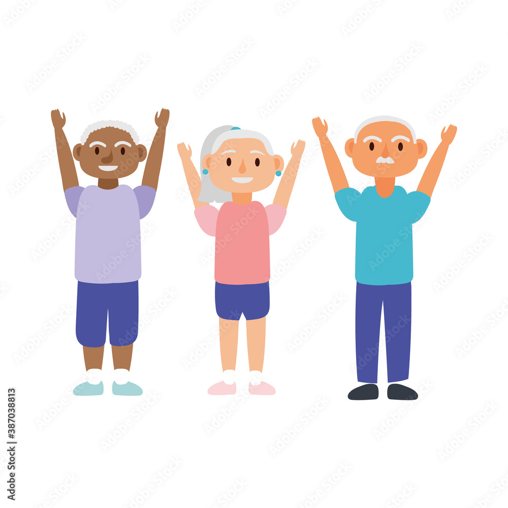 interracial old people persons avatars characters interracial old people persons avatars characters