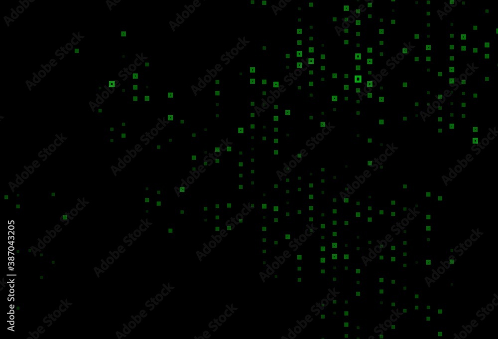 Dark Red vector pattern in square style.