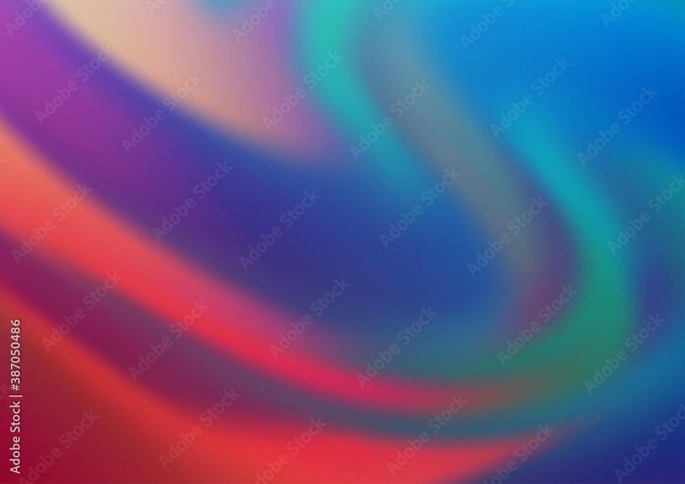 Obraz premium Light Blue, Red vector modern elegant background.