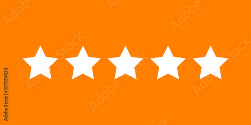 star review and  rating  design vector illustration