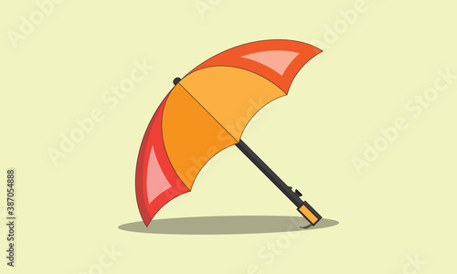illustration of a umbrella