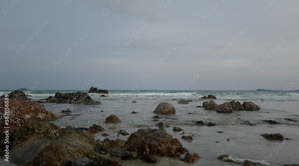 beach sky sand sea beautiful place