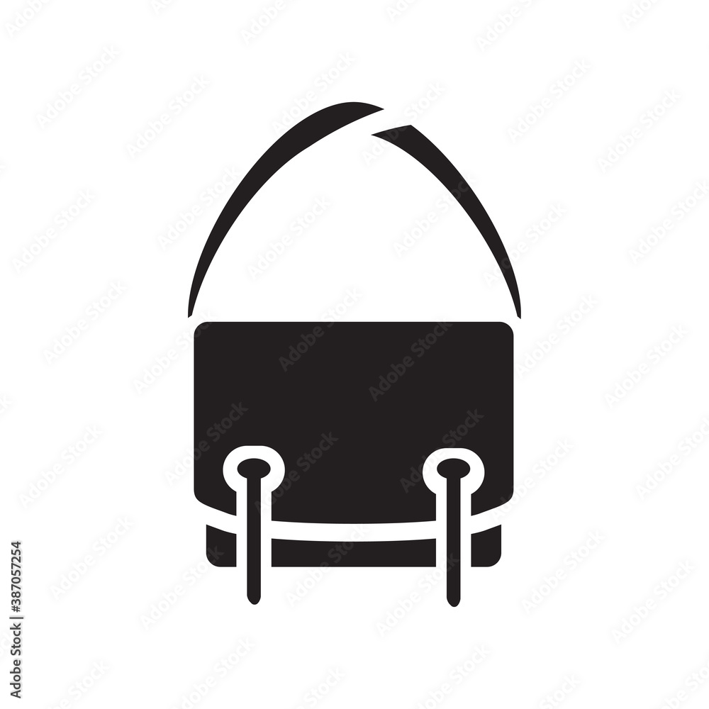 messenger bag icon vector symbol template messenger bag icon vector symbol template