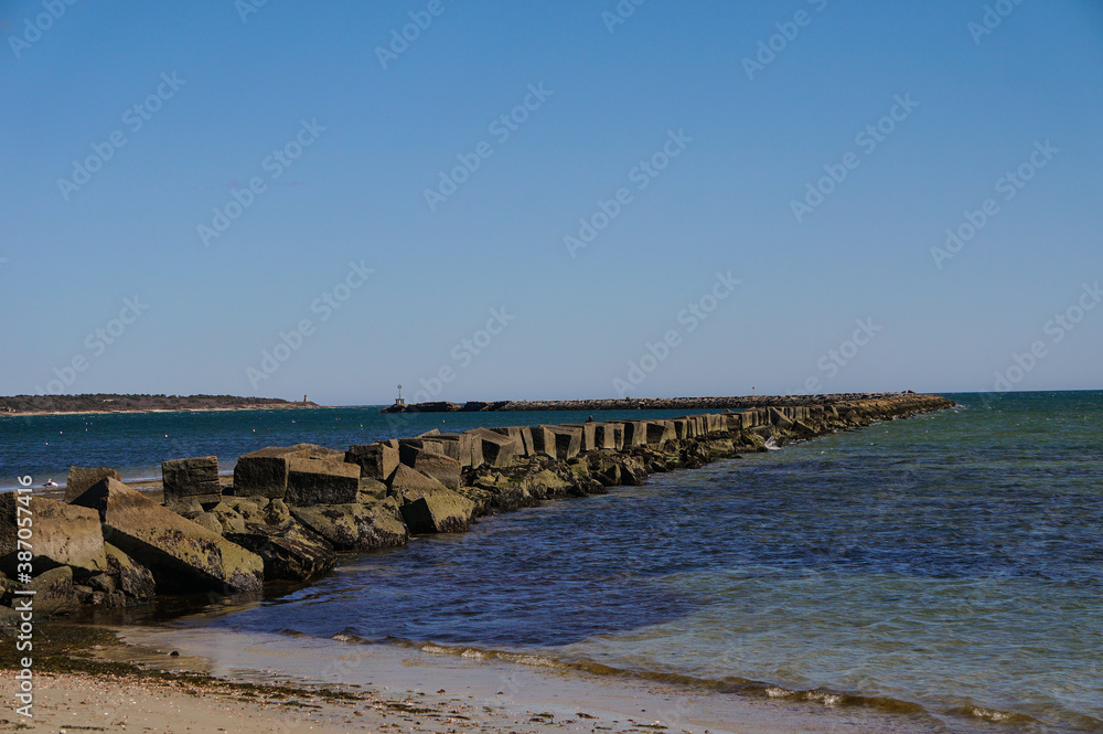 pier on the coast