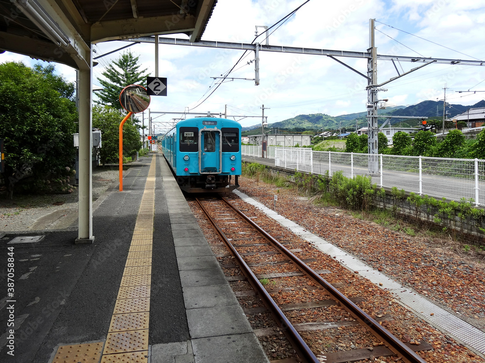 Obraz premium JR和歌山線の車両