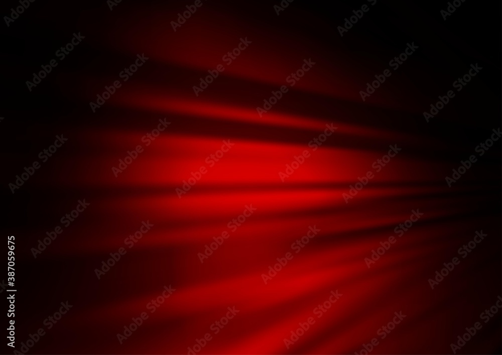 Fototapeta premium Dark Red vector abstract template.