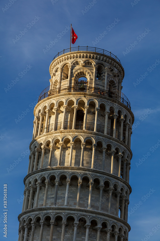 イタリア、ピサ斜塔