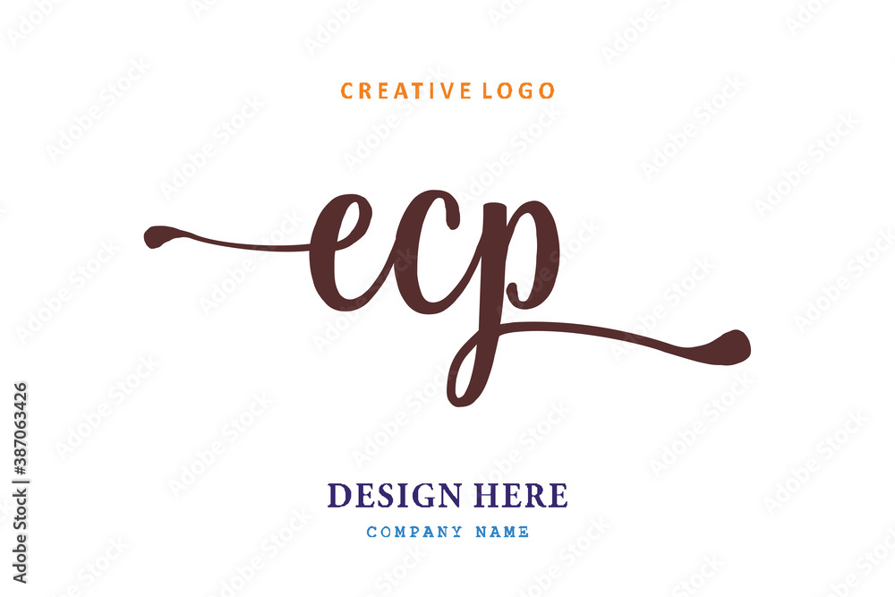 logo composition of the letter ECP is simple, easy to understand and authoritative logo composition of the letter ECP is simple, easy to understand and authoritative