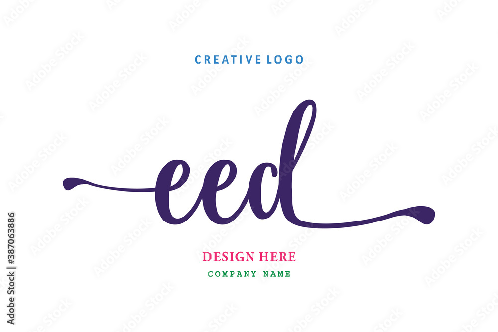 logo composition of the letter EED is simple, easy to understand and authoritative logo composition of the letter EED is simple, easy to understand and authoritative
