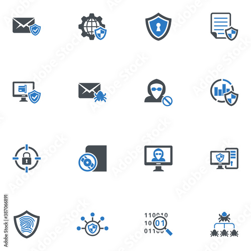 Internet security icons - Set 2