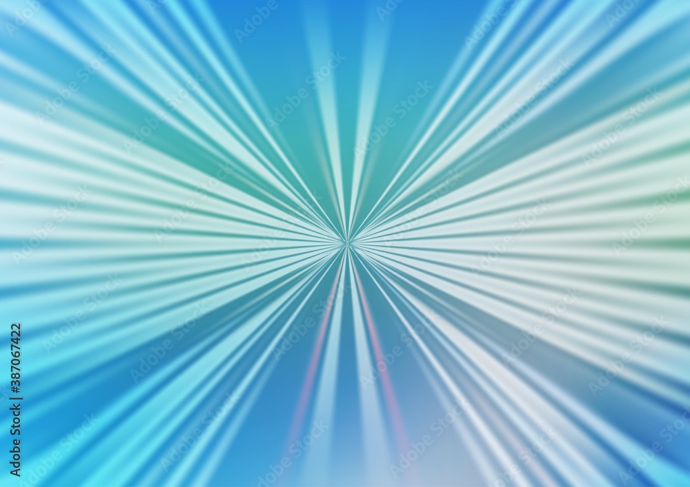 Light Blue, Green vector backdrop with long lines. Light Blue, Green vector backdrop with long lines.
