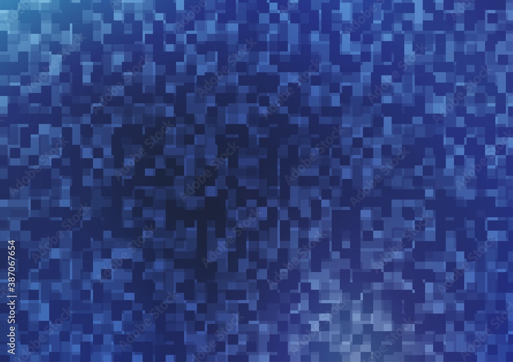 Light BLUE vector texture in rectangular style. Light BLUE vector texture in rectangular style.