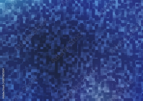 Fototapeta Naklejka Na Ścianę i Meble -  Light BLUE vector texture in rectangular style.