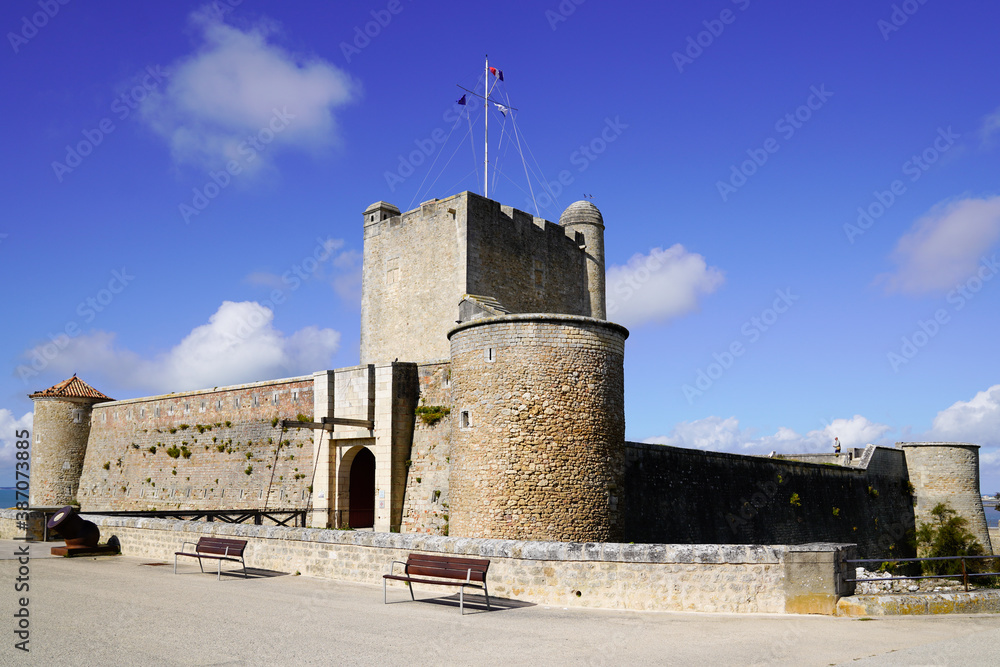 Fort Vauban fortress military defense in french city Fouras in charente region France