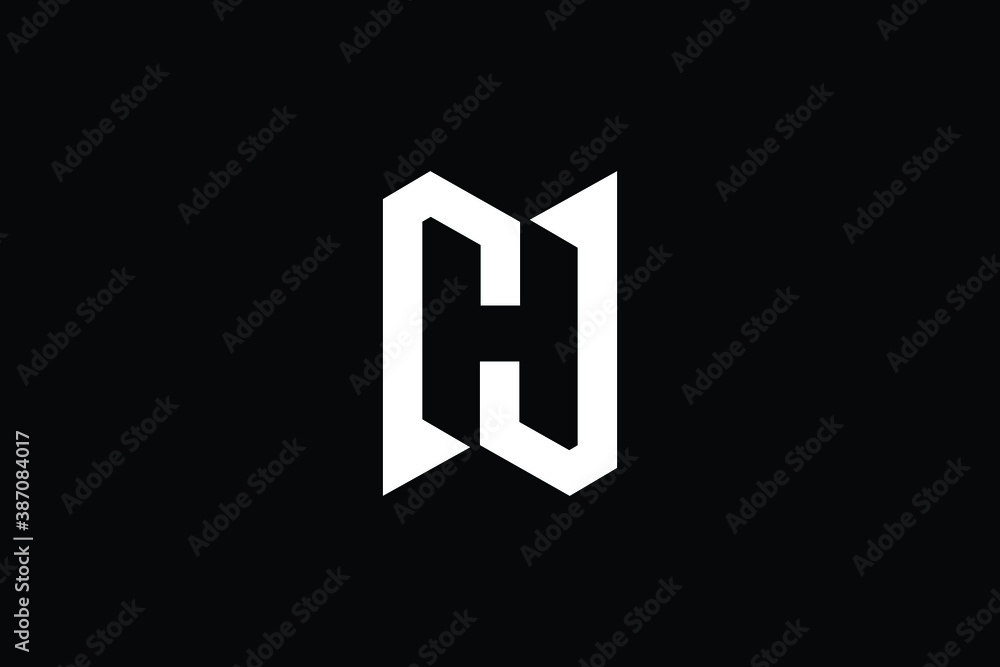 Initial based clean and minimal letter. NH HN N H logo creative fonts monogram icon symbol. Universal elegant luxury alphabet vector design Initial based clean and minimal letter. NH HN N H logo creative fonts monogram icon symbol. Universal elegant luxury alphabet vector design