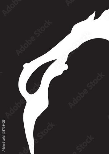 Abstract woman bust in mini...