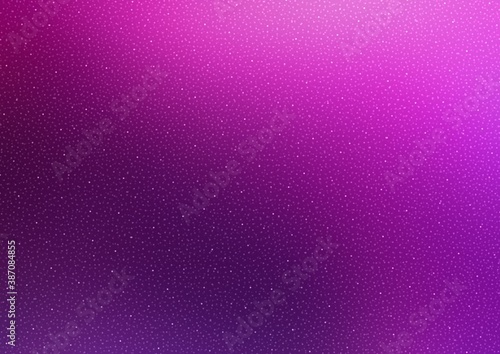 Purple rhinestones shimmerinig material textured background.