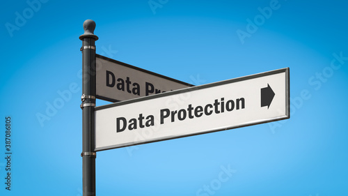 Street Sign DATA PROTECTION