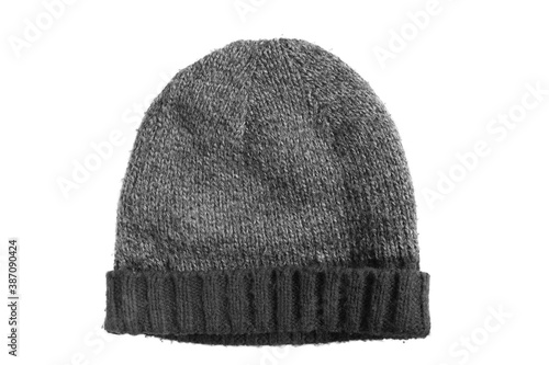 Knitted hat isolated
