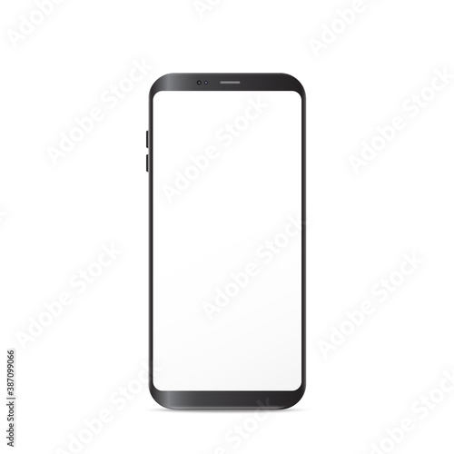 New Generation Smart Phone vector illustration isolated on white background.