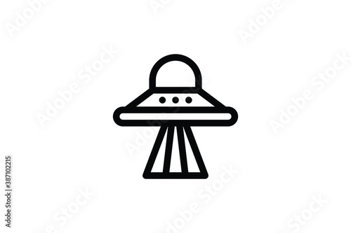 Gaming Outline Icon - Ufo