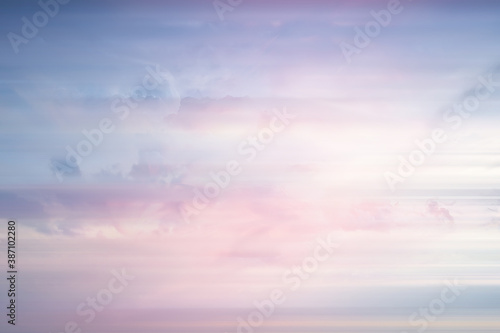 blurred clouds background