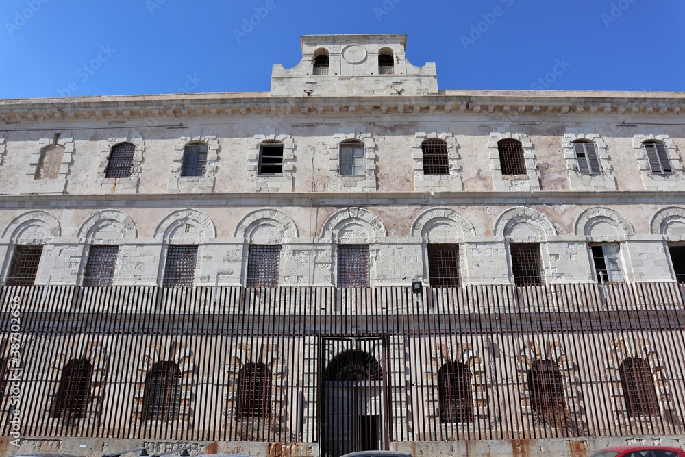 Obraz premium Siracusa - Facciata del Carcere Borbonico