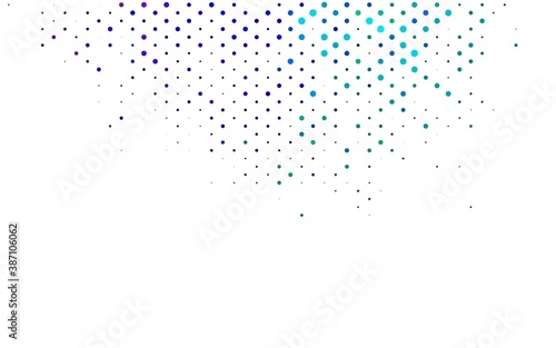 Light Multicolor, Rainbow vector cover with spots.