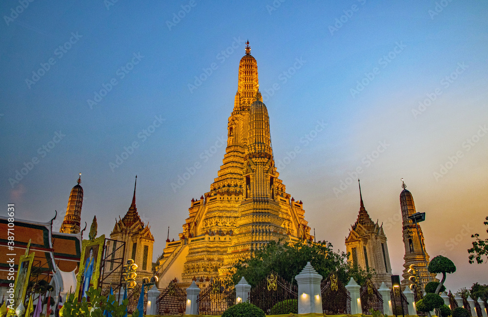 Bangkok Thailand Wat Arun Siam land of smile