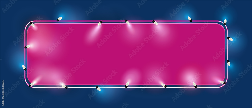 Retro Neonschild mit Licht angestrahlt,
Vektor Illustration,
Retro Neonschild mit Licht angestrahlt,
Vektor Illustration,