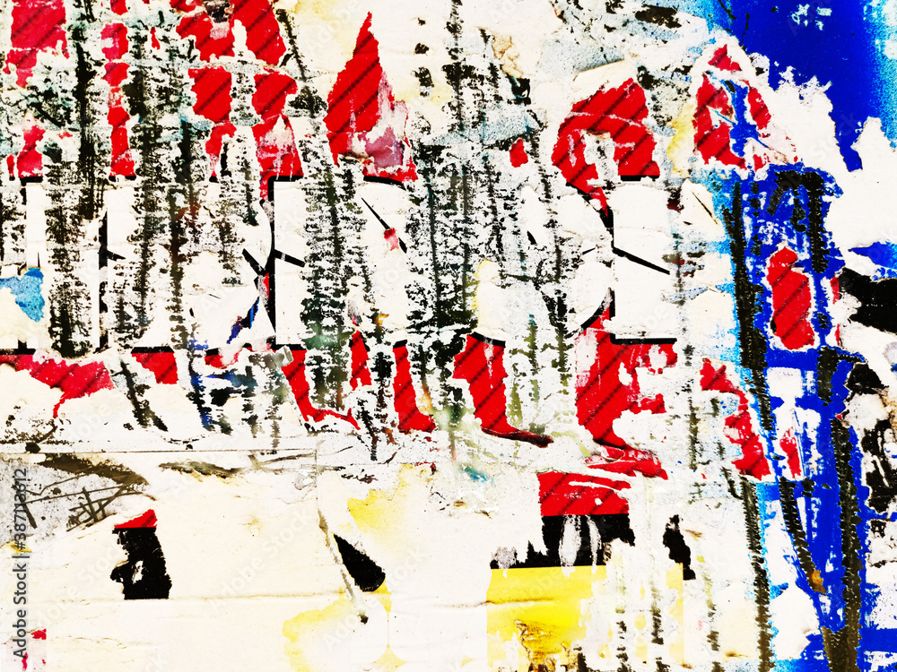 Fototapeta premium Abstract white grunge cement wall texture background