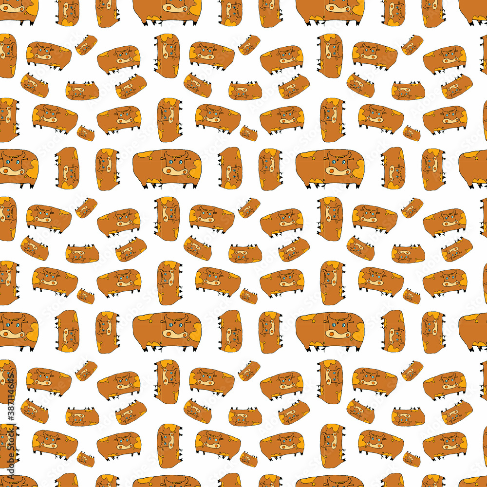 Fototapeta premium seamless pattern