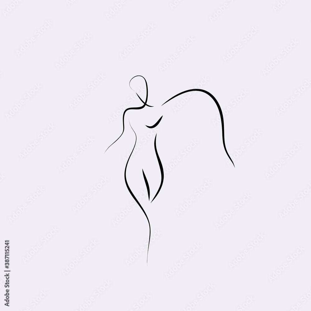 angel icon logo design line illustration vector angel icon logo design line illustration vector