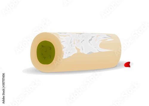 Kaju Katli Indian Sweets or Mithai Food Vector