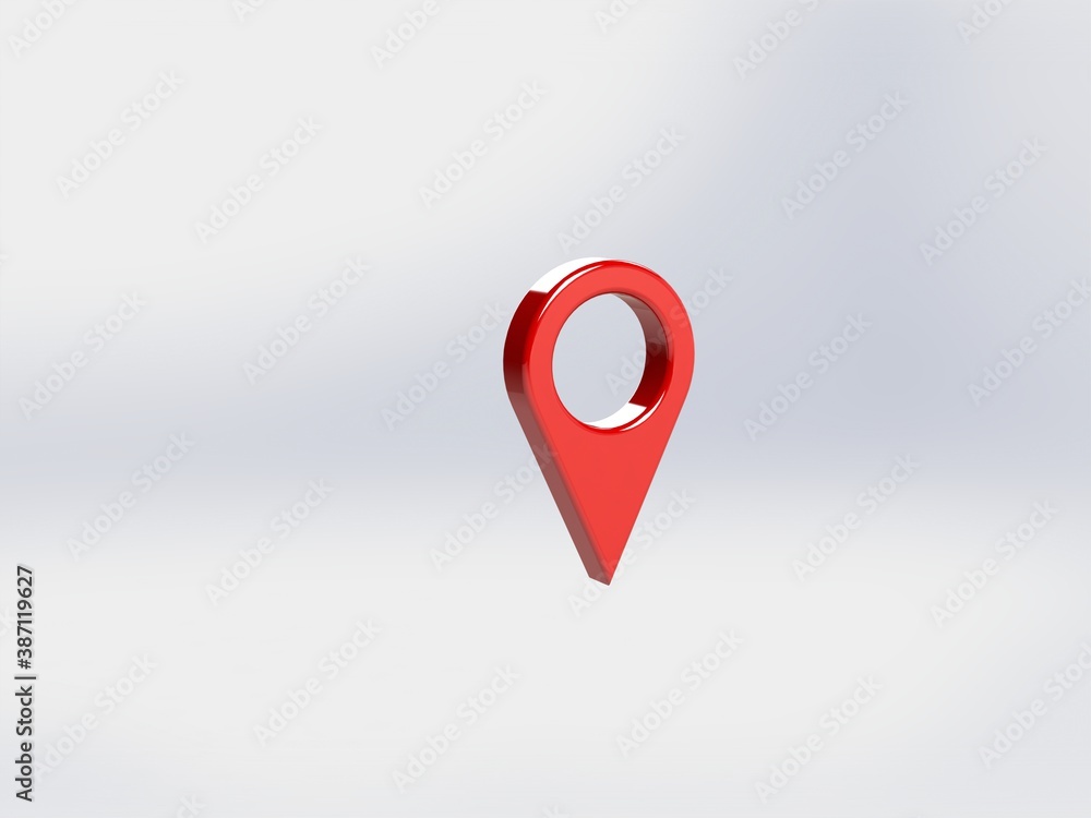 LOCATION pin glossy red arrow. The concept of tagging a sign landmark needle tip to create a route search. Isolated on white background 3D rendering 3D. – Illustration LOCATION pin glossy red arrow. The concept of tagging a sign landmark needle tip to create a route search. Isolated on white background 3D rendering 3D. – Illustration