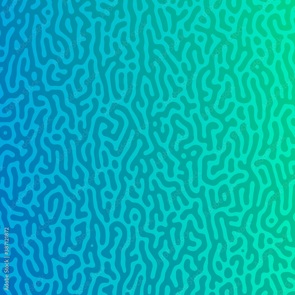 Turing reaction colorful background Turing reaction colorful background