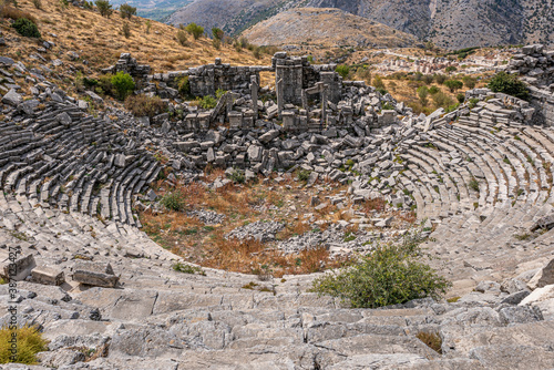 The ancient remains of Sagalassos is one of the best-preserved ancient cities in Turkey and city was surrounded by a series of valleys that were gradually incorporated into its territory.