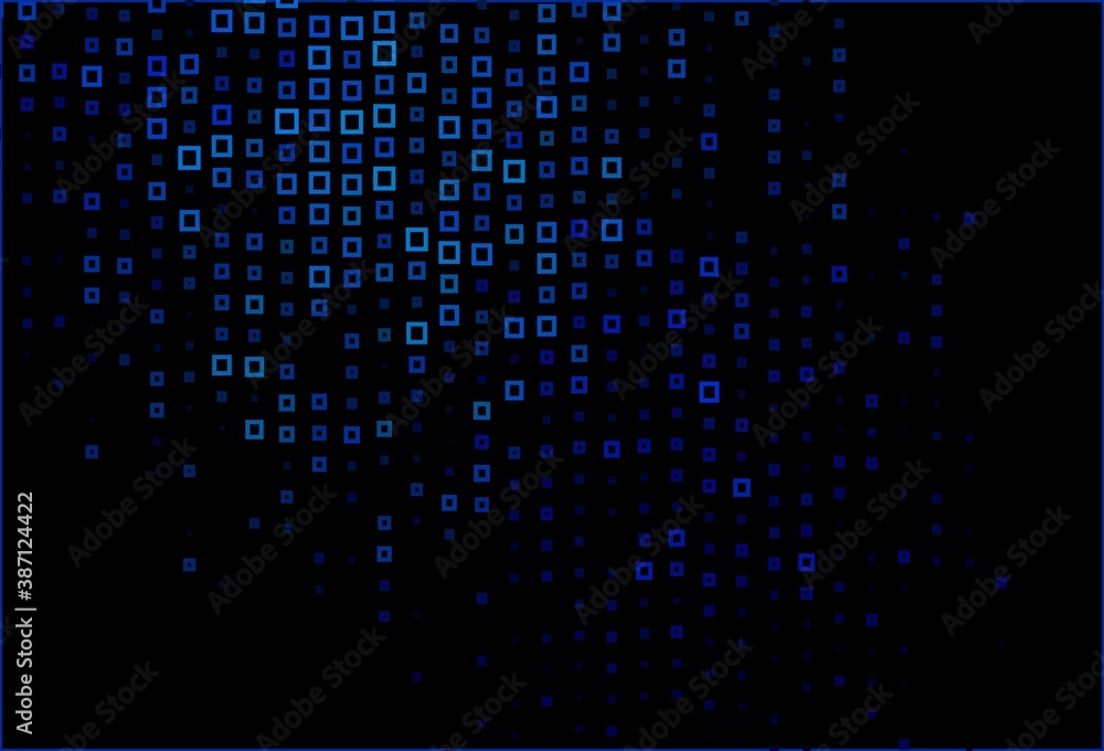 Dark BLUE vector backdrop with rhombus. Dark BLUE vector backdrop with rhombus.