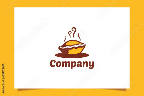 pie logo vector graphic for any business